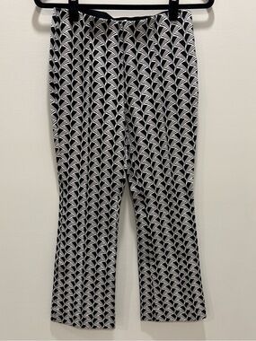 Maeve by Anthropologie The Margot Pant Geometric Wide Leg Pull-On